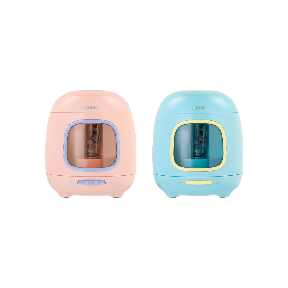 [SWEET세일]자동 심조절 전동 연필깎이 회전 몽돌 귀여운 디자인 충전식 건전지타입 - 상세 이미지 4
