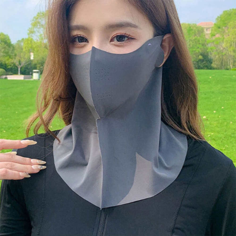 안면 마스크 자외선 차단 여성 얼굴 여름 메쉬 햇빛 가리개 햇볕 산책 조깅 스포츠 여자