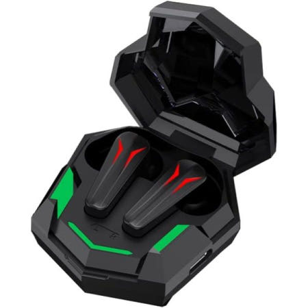 [해외]TWS 무선 이어버드 인이어 헤드폰 음악 이어폰 스테레오 사운드 블루투스 5.3 헤드셋, 마이크 게임 및 음악 모드 방수 IPX7 고속 충전 포함