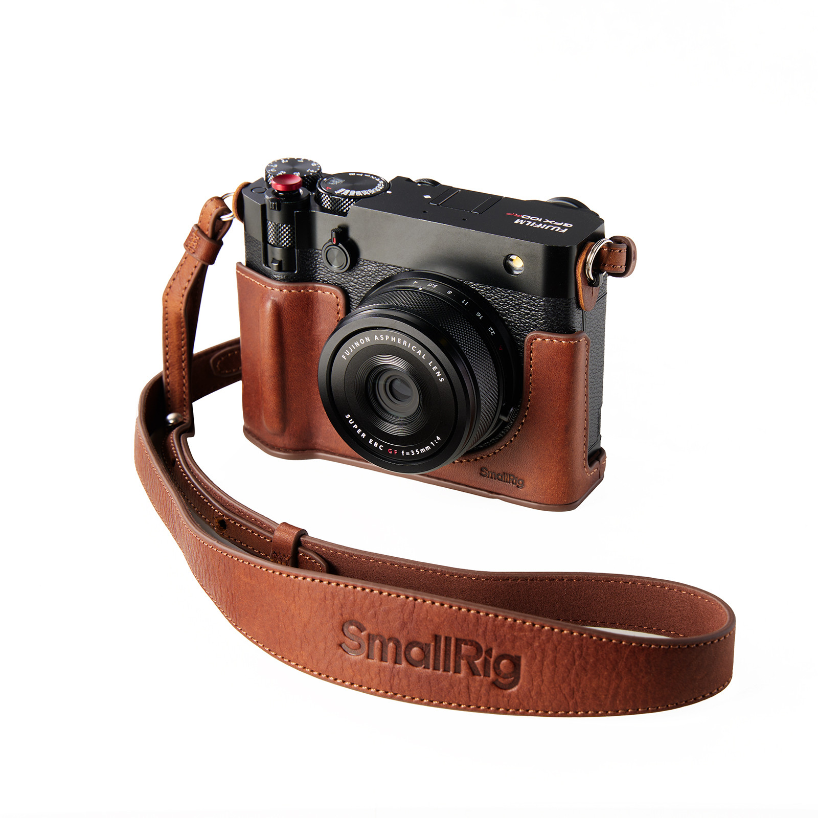 스몰리그 FUJIFILM GFX100RF 전용 가죽 케이스 키트 (브라운) 5268 - 상품 이미지