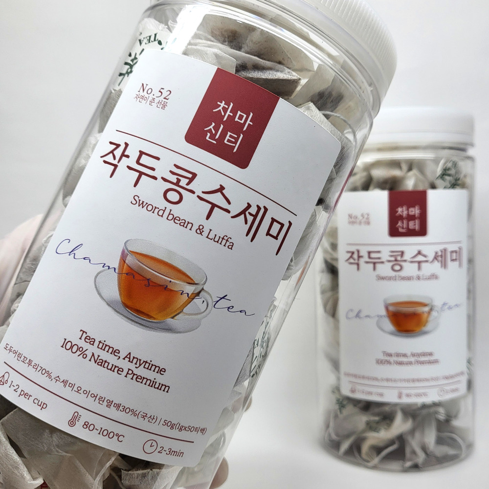 작두콩수세미차 50티백x2개 임산부 비염 국산 좋은 차