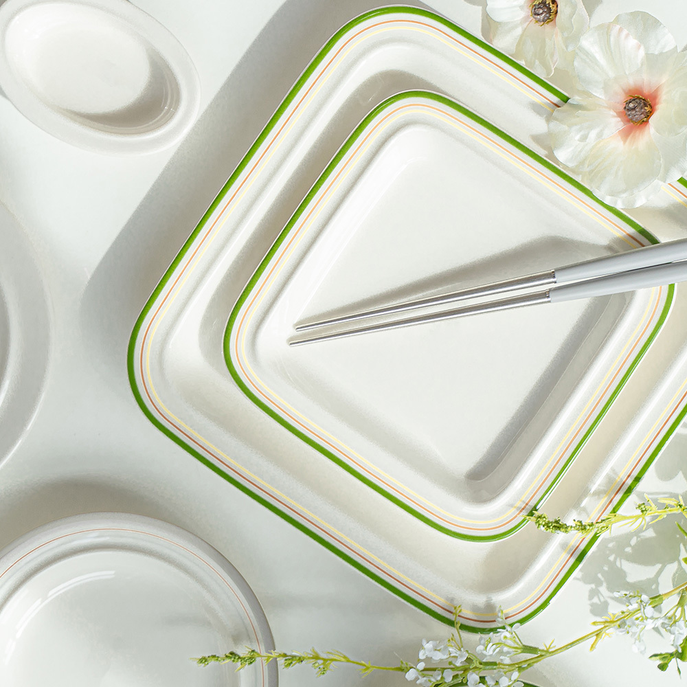 시라쿠스 메이플 원형 접시 S 빈티지 디저트 플레이트 파스타 예쁜 카페 브런치 그릇