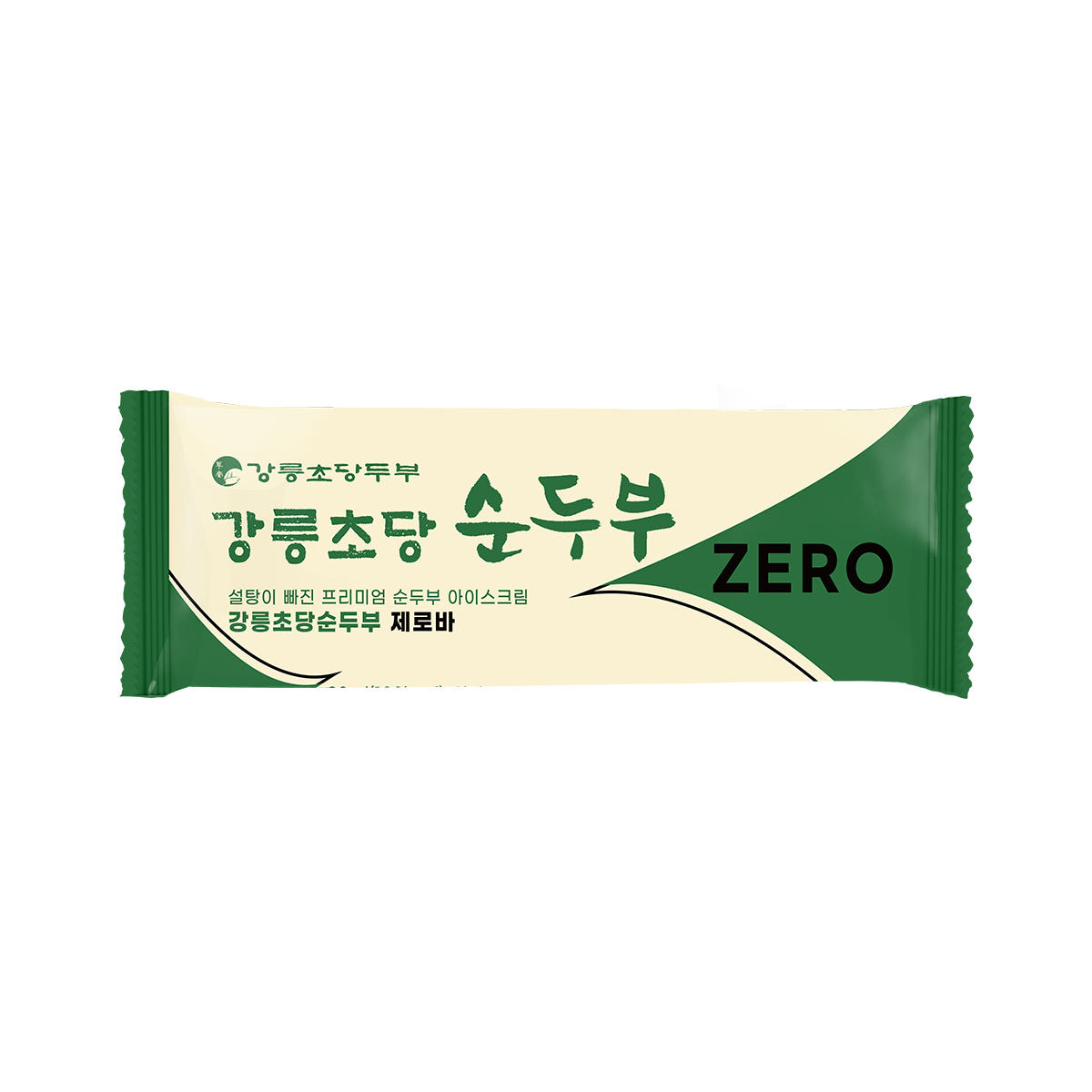 강릉초당순두부 제로바 15개입 / 순두부 제로슈가 무설탕 바 아이스크림 - 상품 이미지
