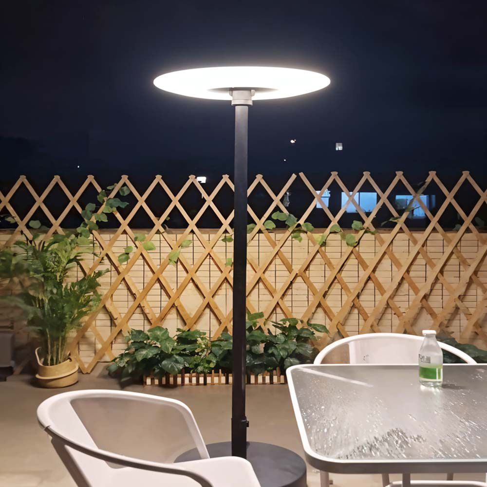 태양광 가로등 UFO 정원등 태양열 전구 아파트 공원 조명 가로등헤드 중형