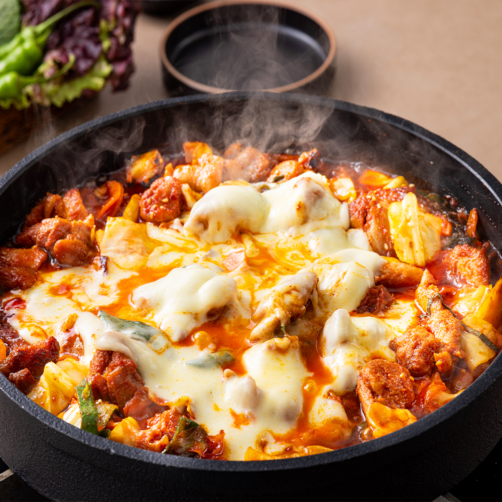 닭다리살 100% 춘천식 양념 닭갈비 200g x 5팩 이미지 7