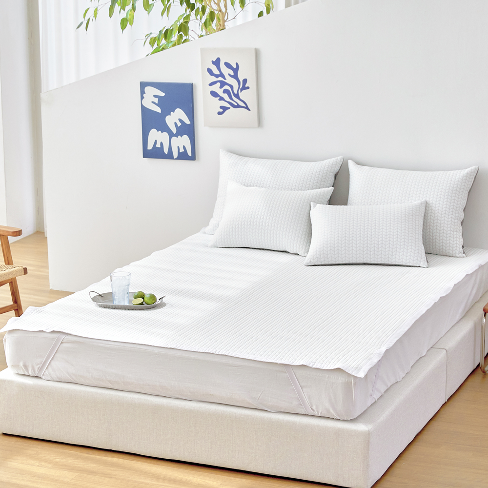 국산 휴비스 듀라론 냉감패드 고정밴드