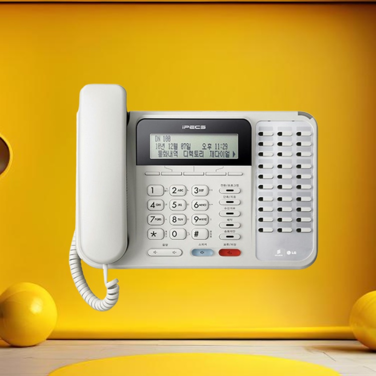 시스템 연결 키폰전화기 당기는 돌리는 전화기 사무실 내선 전화기 - 상품 이미지