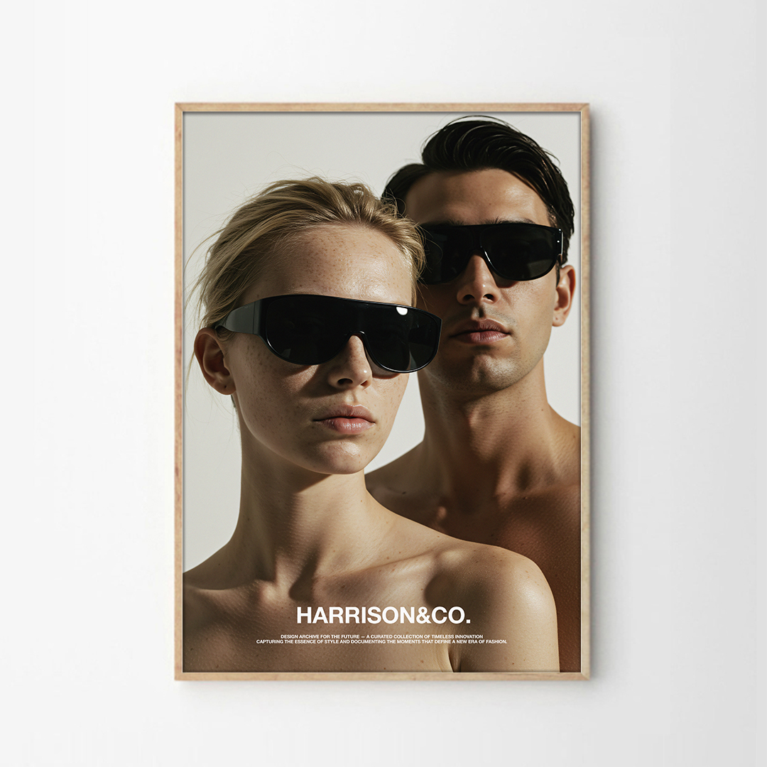 애시드로우 시크 무드 포스터 HARRISON - 상품 이미지
