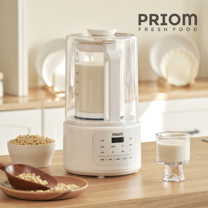PRIOM 대용량 두유제조기 1500mL 가격 추이 프리옴 PRIOM 대용량 두유제조기 1500mL - 최저가 98,000원