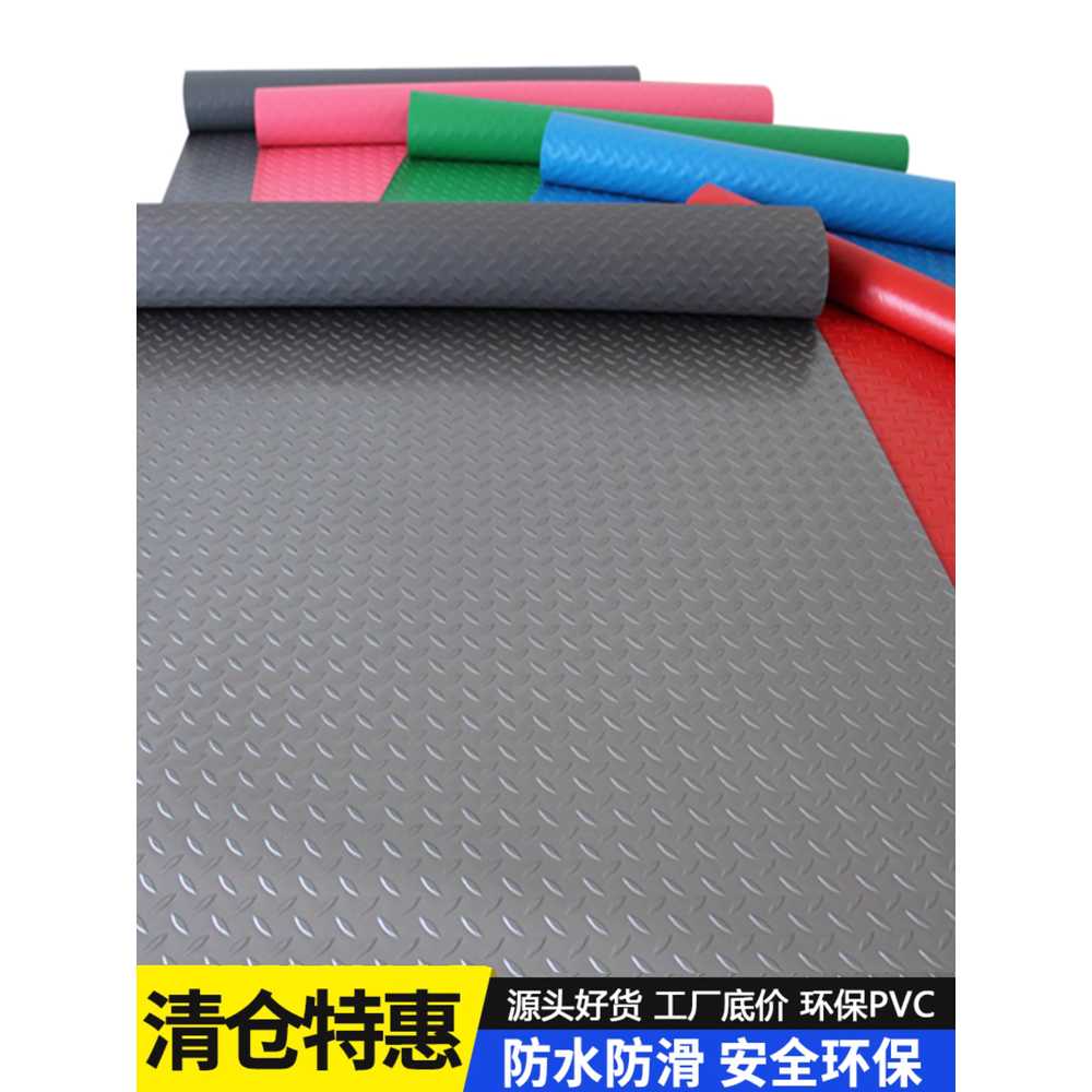 미끄럼방지 장판 pvc 바닥재 대형 공장 층간소음 매트 10x1m - 상세 이미지 5