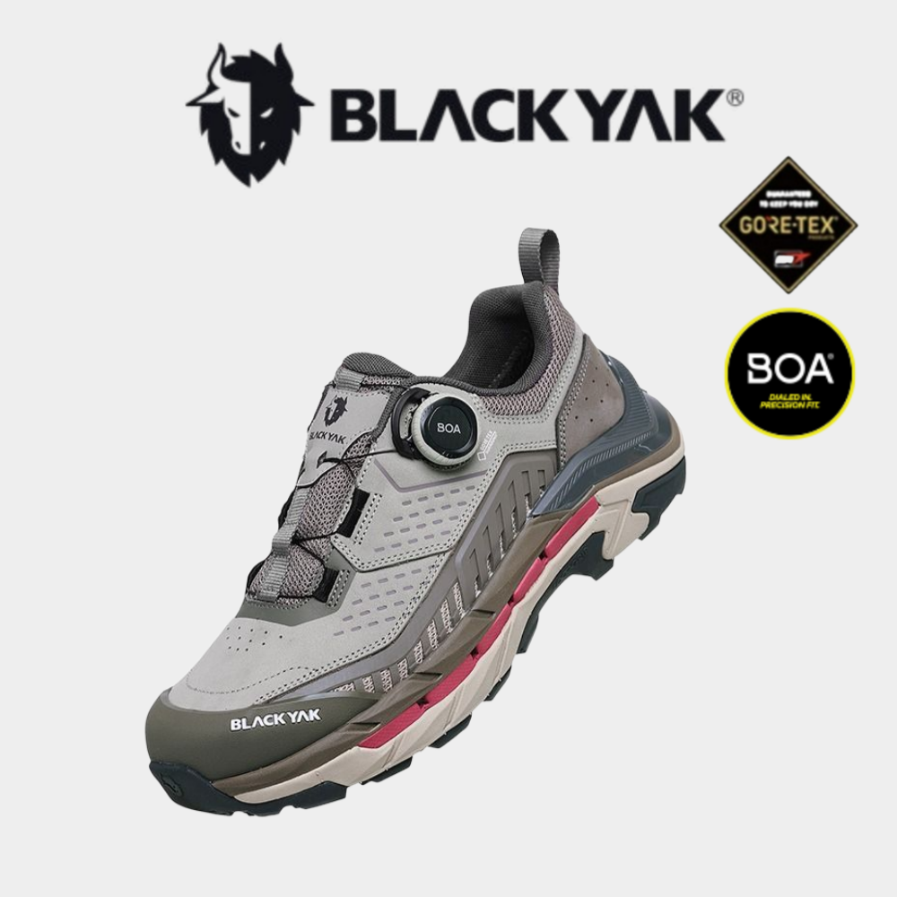 블랙야크 여성 매그넘 로우 고어텍스 등산화 방수 방풍 투습 로우컷등산화 ABYSHXU512