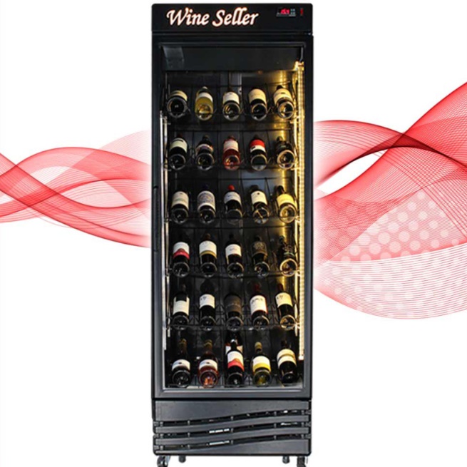 식당용 전용 술장고 업소용 와인셀러 간냉식 와인냉장쇼케이스