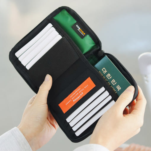 에가든 트래블러 PRO 월렛 패스포트 RFID 차단 여행용 지갑