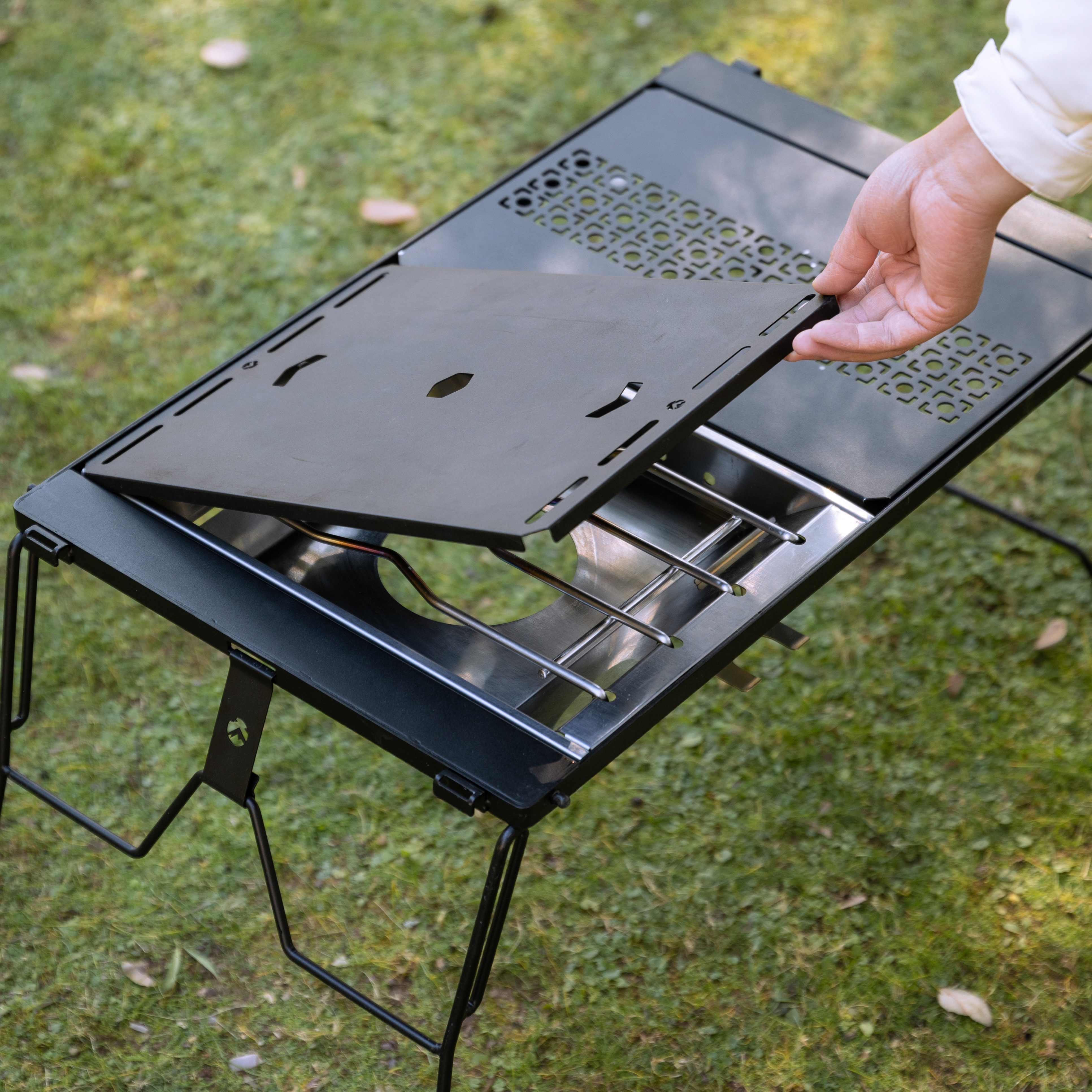 캠핑문 IGT 원버너 플랫버너 플레이트 캠프원 제라 스토브 유닛 CK-25PG