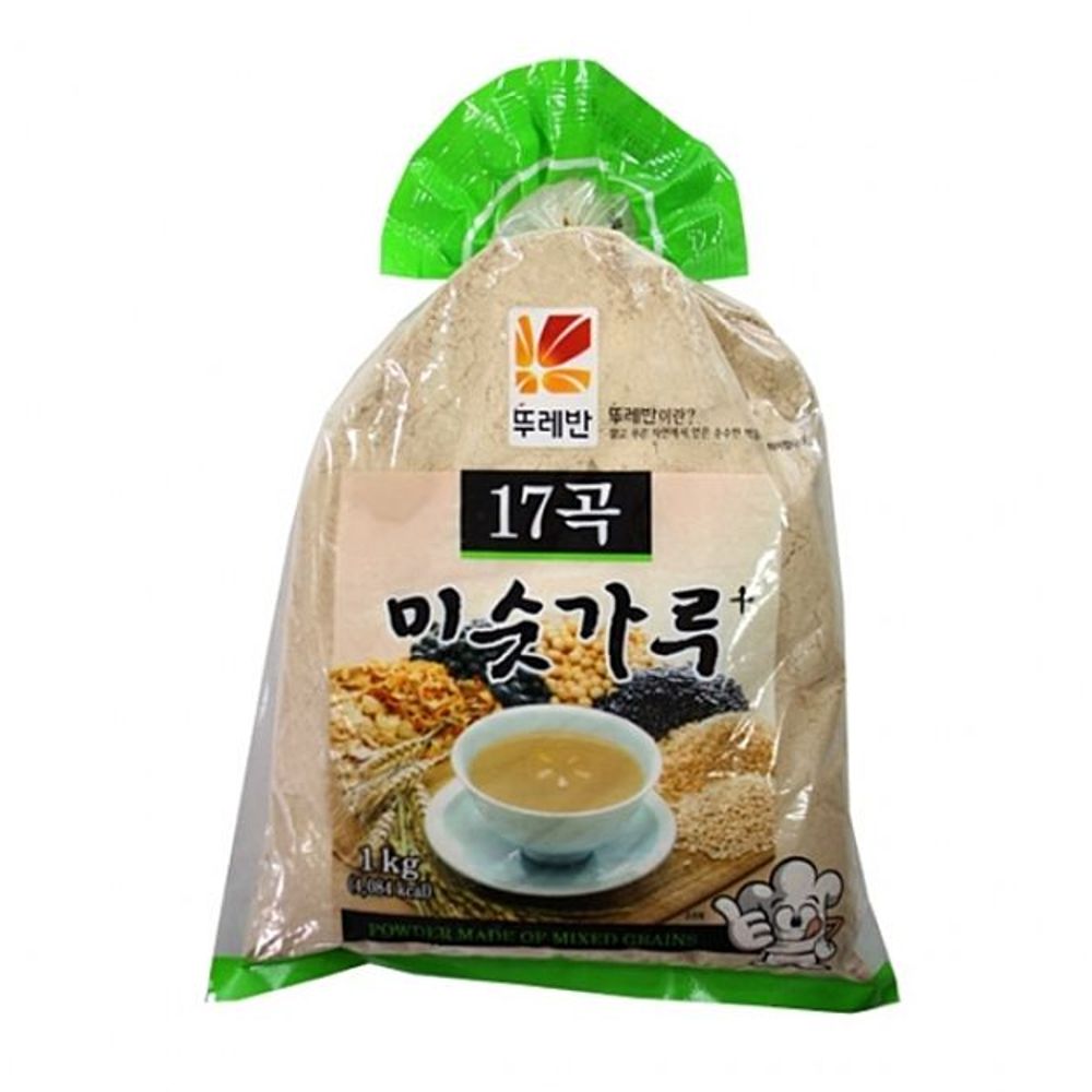 뚜레반 17곡 미숫가루 다이어트 곡물 생식 가루 1kg 식사대용 : 매일여기서