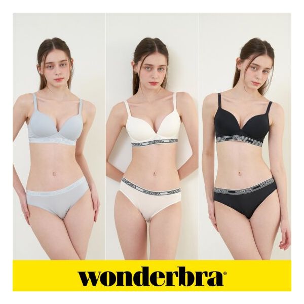원더브라 Wonderbra 아웃밴드 노와이어 브라팬티 6종 WBW4M222425_T 754674 : 두동컴퍼니