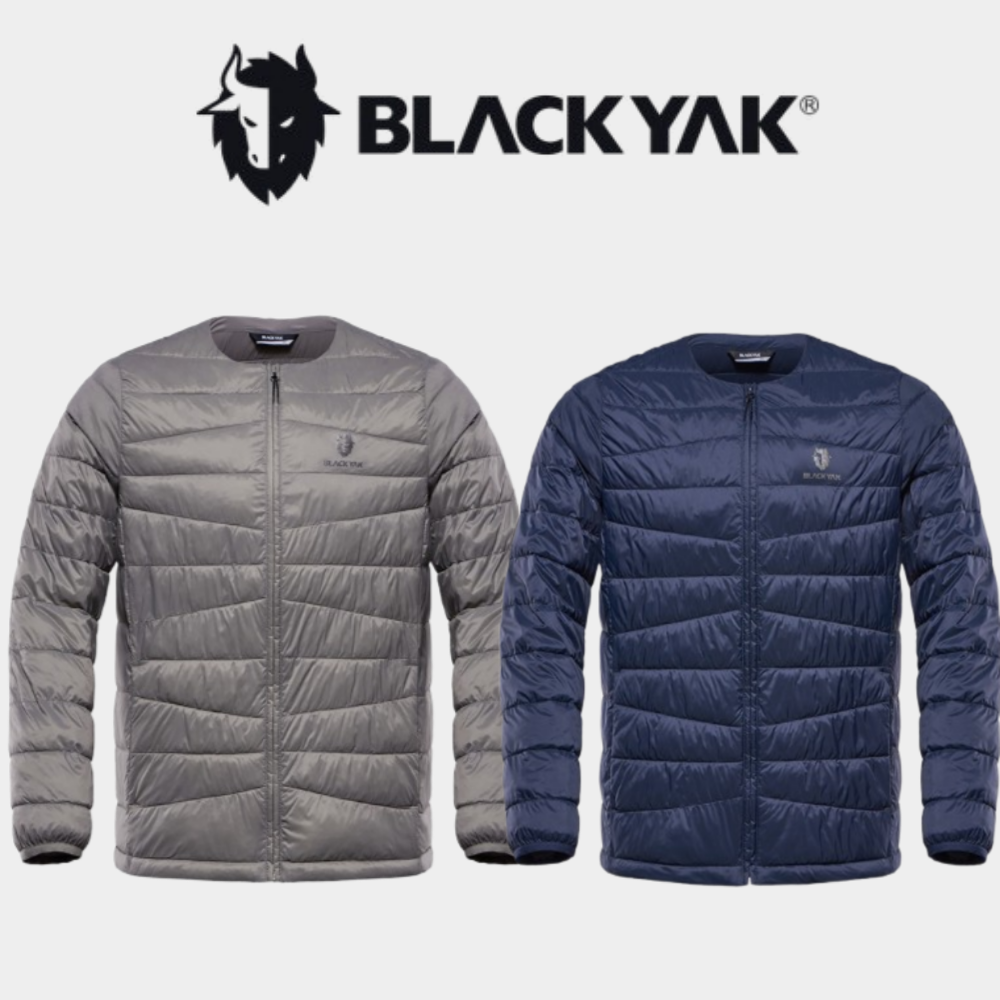 블랙야크 남성 간절기 초경량 라운드넥 패딩점퍼 베이스볼 패딩 자켓 1BYPDS3001
