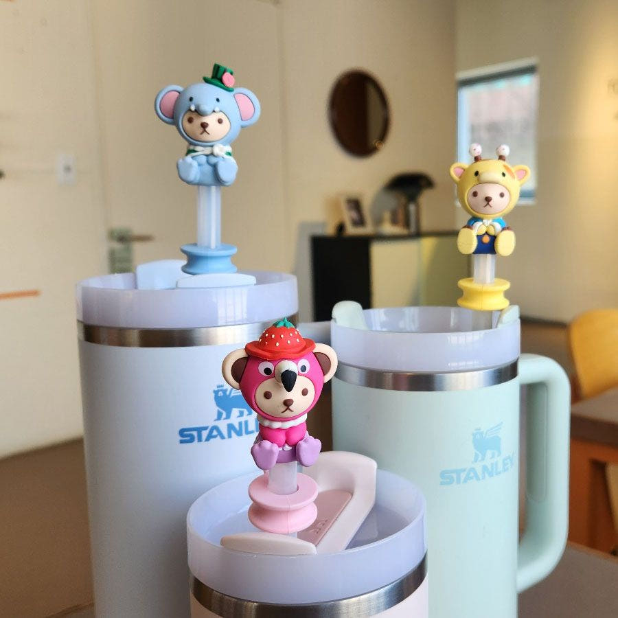 동물 빨대 마개 종류