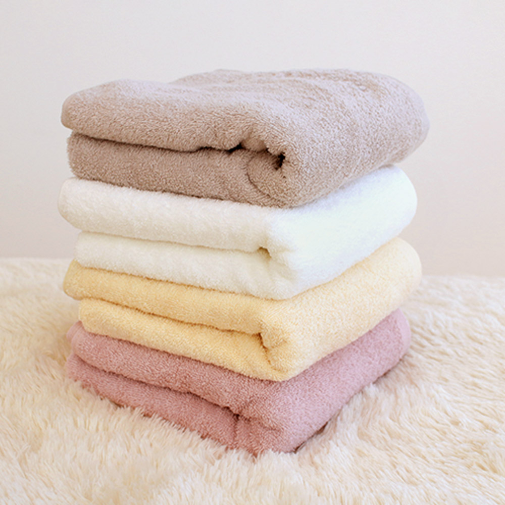 베이비앙 아기 유아 도톰한 심볼라인 고급 40수 순면 고리타올 2장