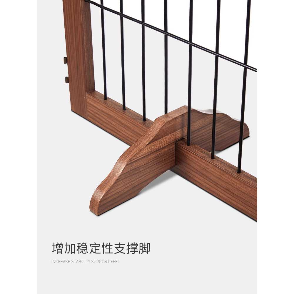 접이식 울타리 원목 애견 펜스 안전망 새끼 격리문 - 상세 이미지 5