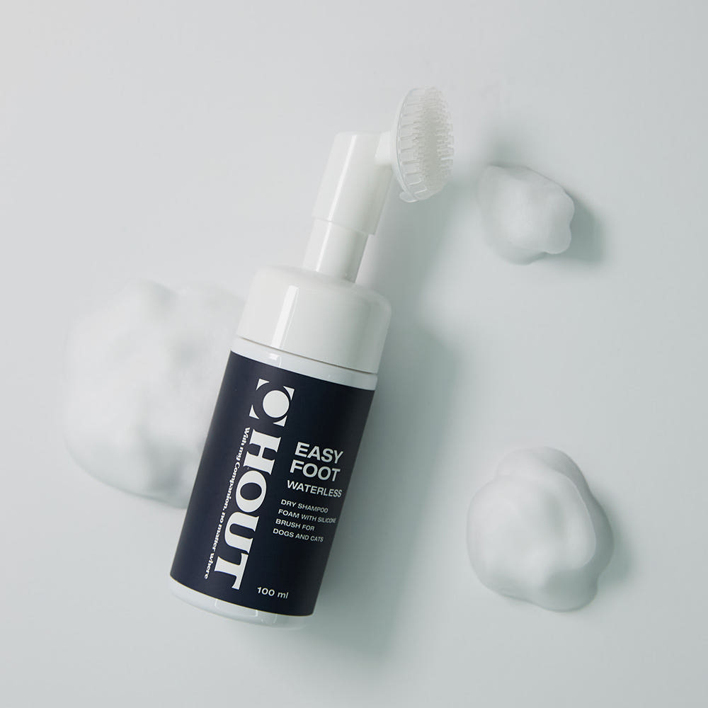 하웃 강아지 워터리스 발샴푸 풋샴푸 발세정제 발바닥보습 100ml