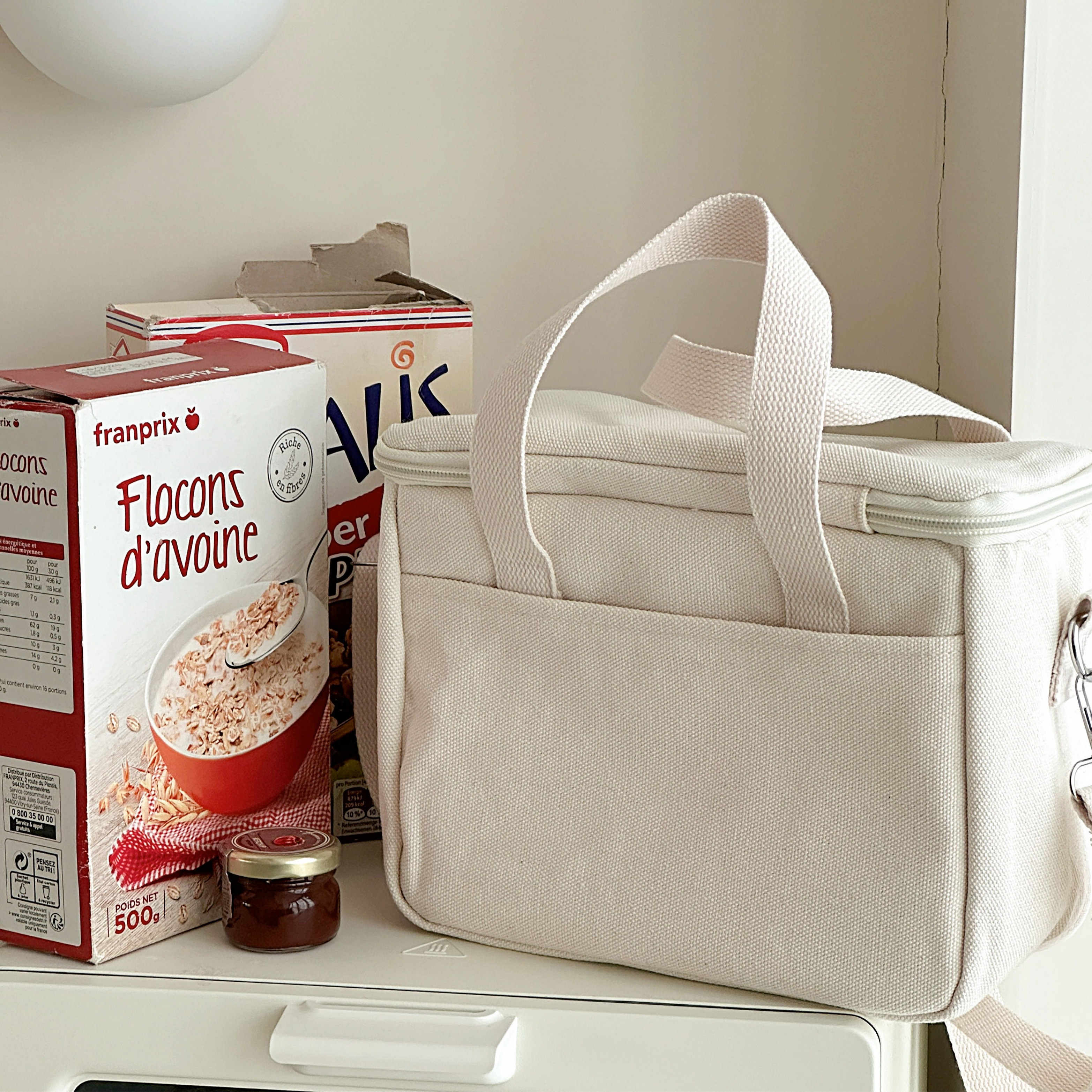 우아로그 이유식보냉백 보온 도시락가방 런치