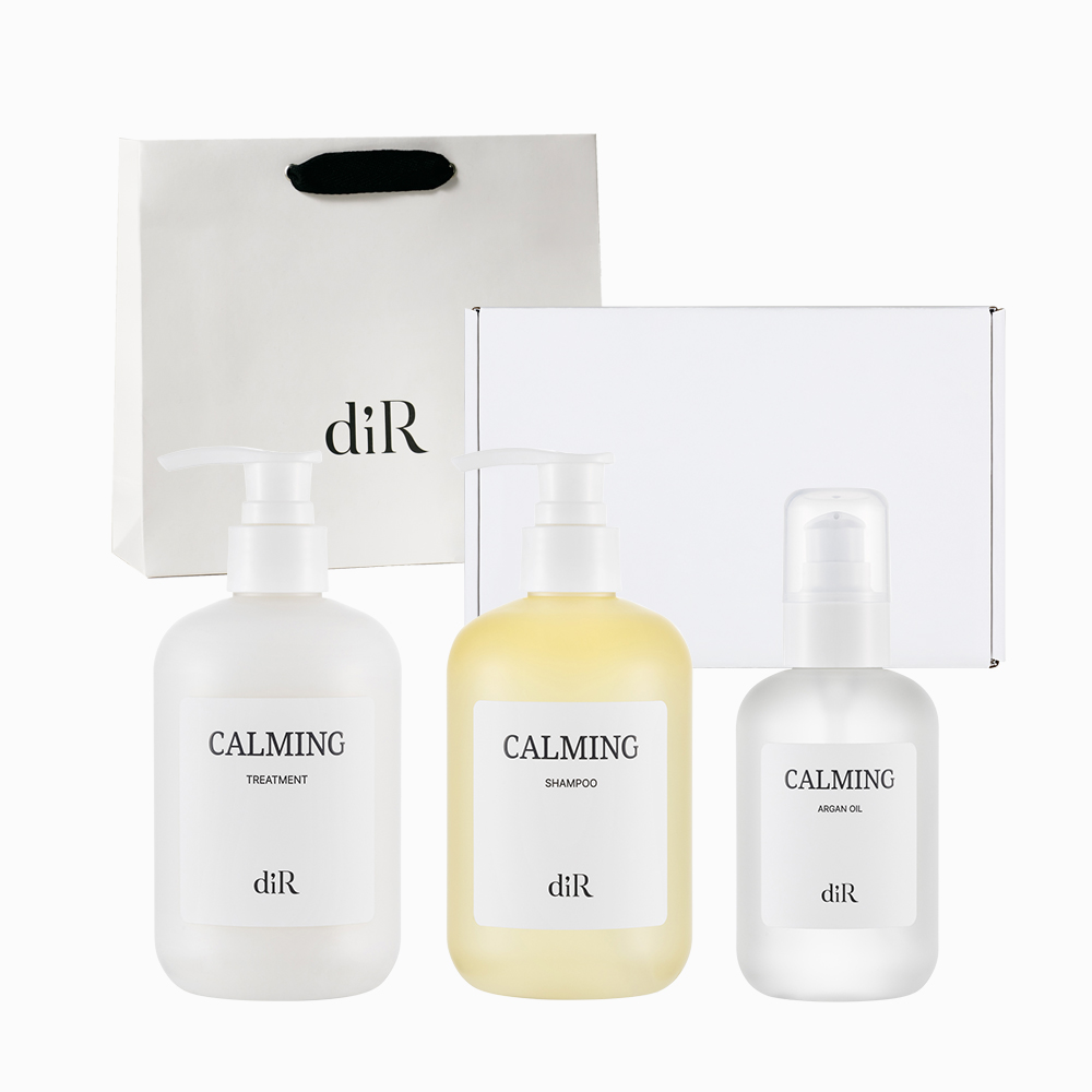 디알 데일리 루틴 3종 세트 (카밍듀오 300ml+아르간오일 1종+쇼핑백) - 메인 이미지