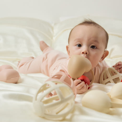 티지엠 하트 쪽쪽이 케이스 노리개 휴대용 노리개 위생 보관 고리형 외출용