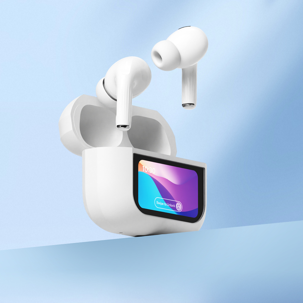 이어맥 터치스크린 노이즈캔슬링 TWS 무선 블루투스 이어버즈 이어폰