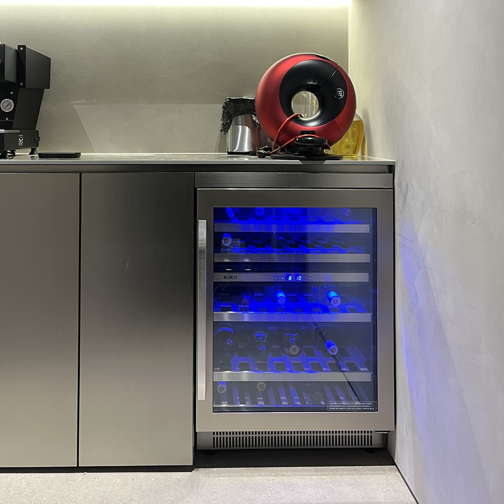 보보스 하부장 와인셀러 JG-45B 빌트인겸용 실버 44병