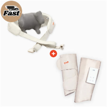 [스파알] 포터블 목어깨 마사지기 + 종아리 마사지기 프리미엄세트