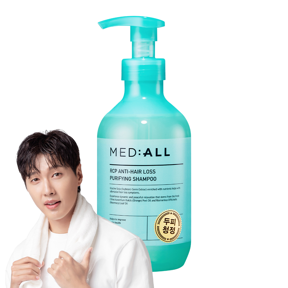 메디올 두피청정 퓨리파잉 탈모샴푸 시트러스허브, 480ml, 1개 - 상품 이미지