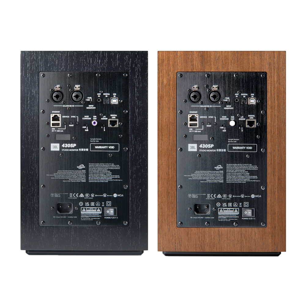 삼성공식파트너 JBL 4305P 북쉘프 액티브 무선 블루투스 스피커 월넛 - 상세 이미지 4