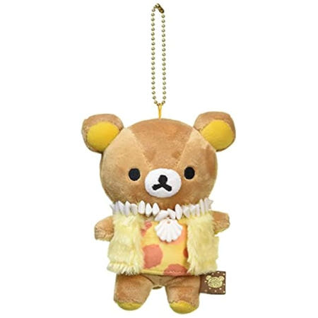 [선엑스(San-X)][해외]리락쿠마 인형 신석기시대 리락쿠마 키체인