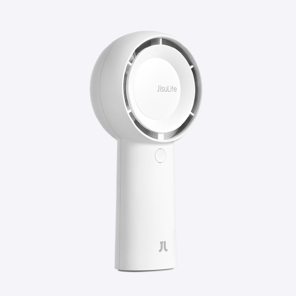 지수라이프 BLDC 휴대용 선풍기 무선 손풍기 Life5 Plus 아이스화이트 (4000mAh) - 상세 이미지 2
