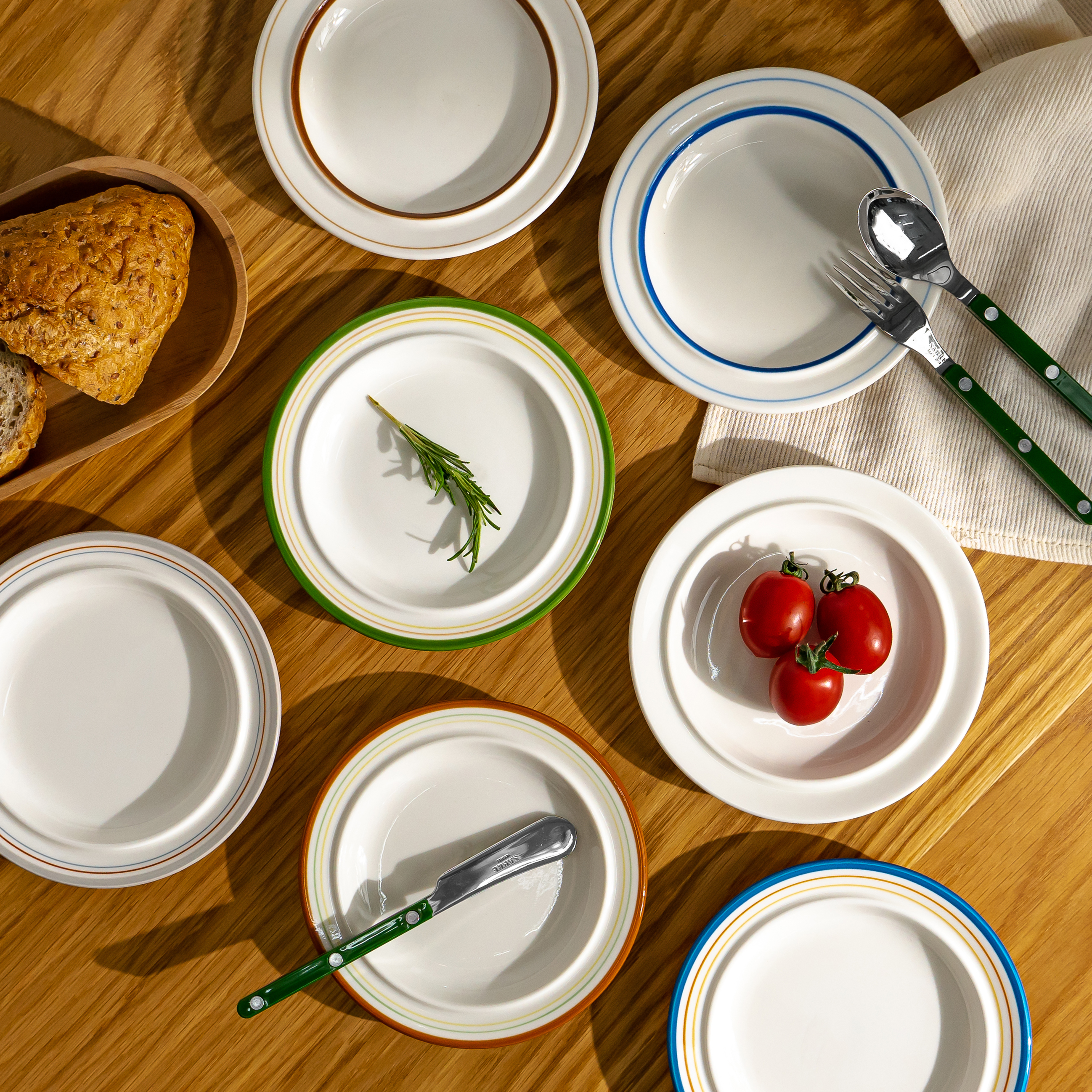 시라쿠스 메이플 원형 접시 S 빈티지 디저트 플레이트 파스타 예쁜 카페 브런치 그릇