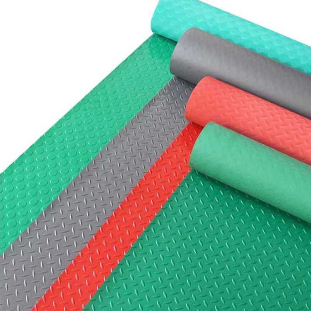 미끄럼방지 장판 pvc 바닥재 대형 공장 층간소음 매트 10x1m - 상품 이미지