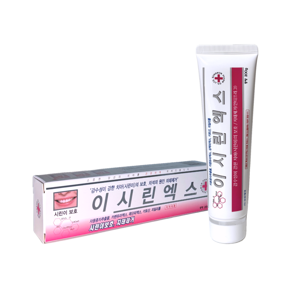무불소 시린이치약 200g 치태제거 시림개선 시린치아 전용 기능성치약 - 메인 이미지