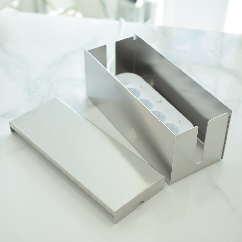 테르헨 스테인레스 멀티탭 보관함 30x12cm - 상세 이미지 5