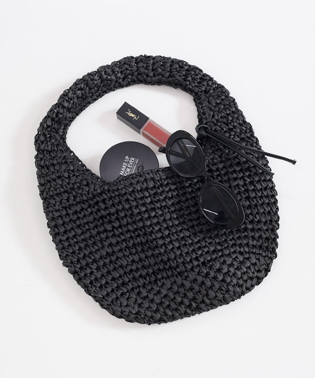 후즈백 라탄 미니 라운드백 [3COLOR]