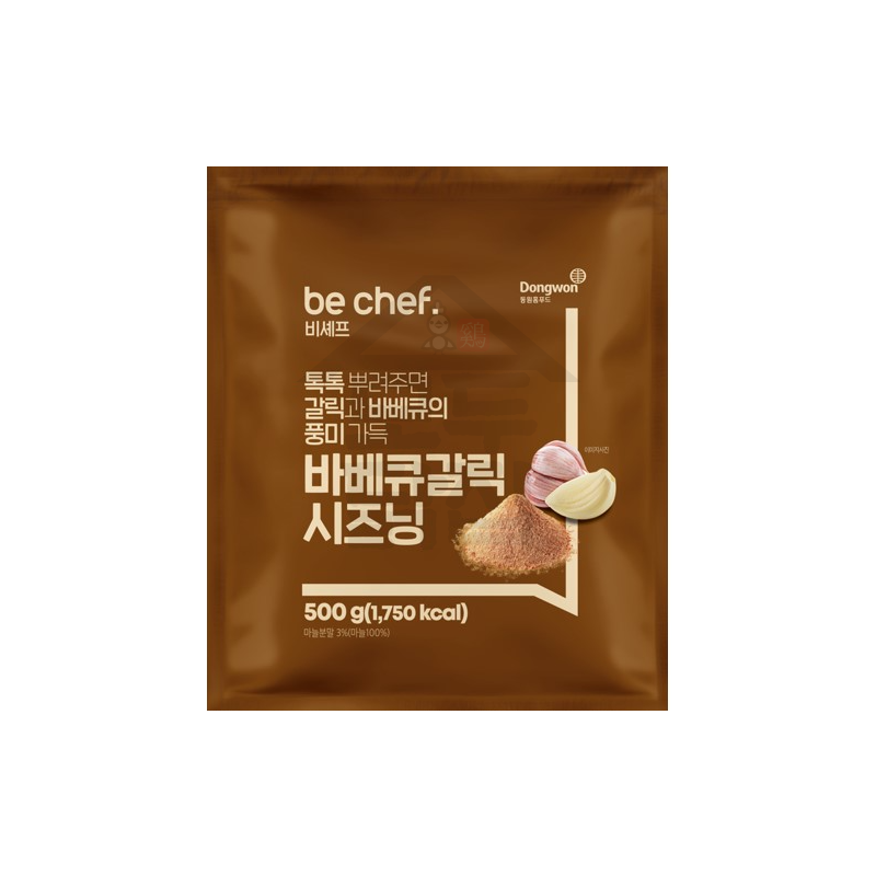 동원 홈푸드 비셰프 바베큐갈릭시즈닝 500G 분말 - 상세 이미지 2