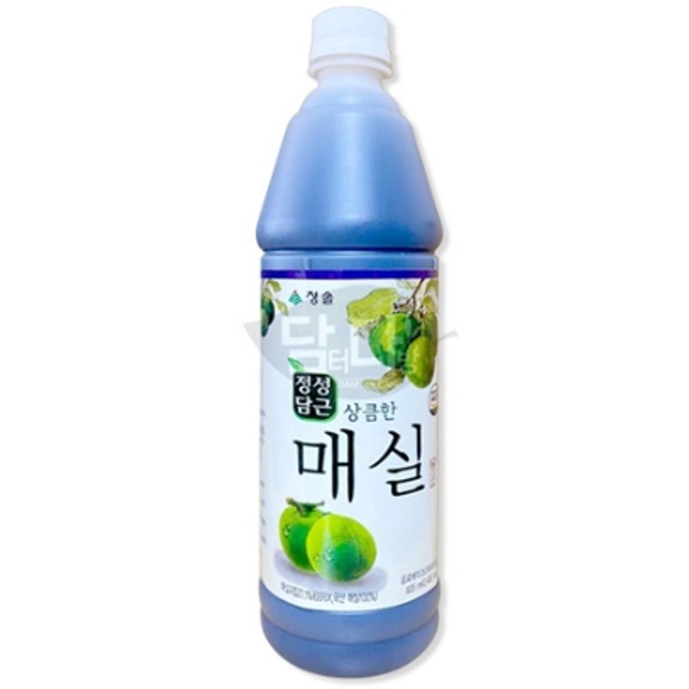청솔 상큼한 매실 원액 835ml 매실에 이드 베이스 카페 음료 재료 상큼 한 원 액 : 머니3레드