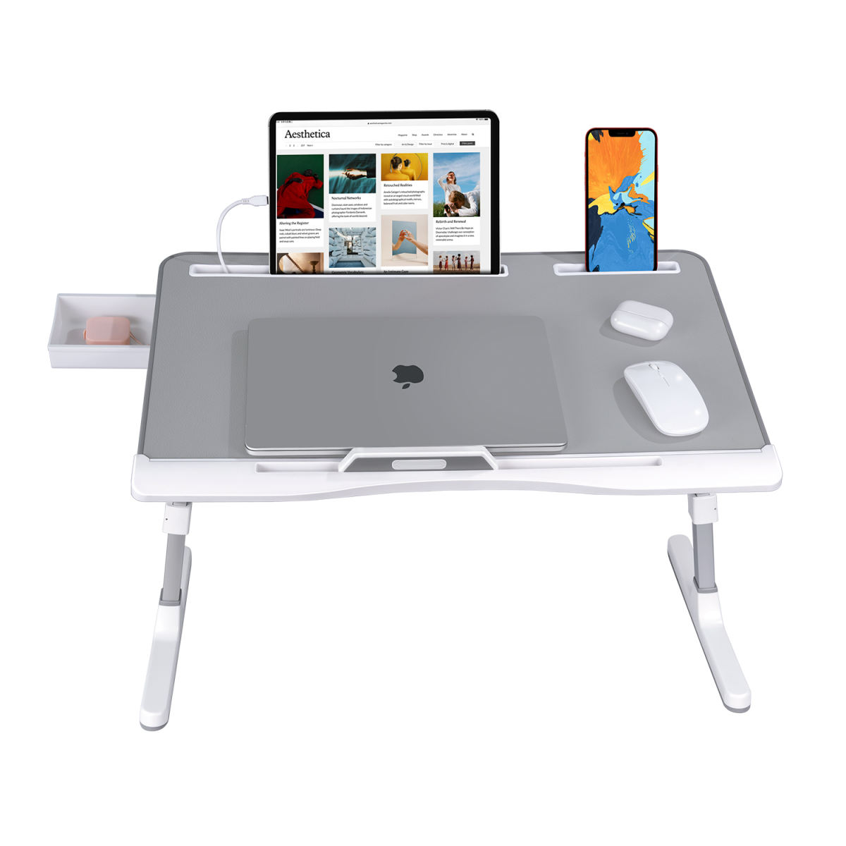 톰박스 접이식테이블 각도조절 간이 좌식 고급형