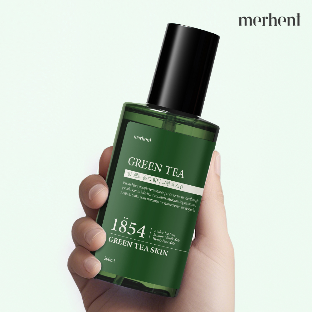 메르헨트 그린티 대용량 스킨 토너 200ml 수분 진정 보습 남자 남성 - 상세 이미지 4
