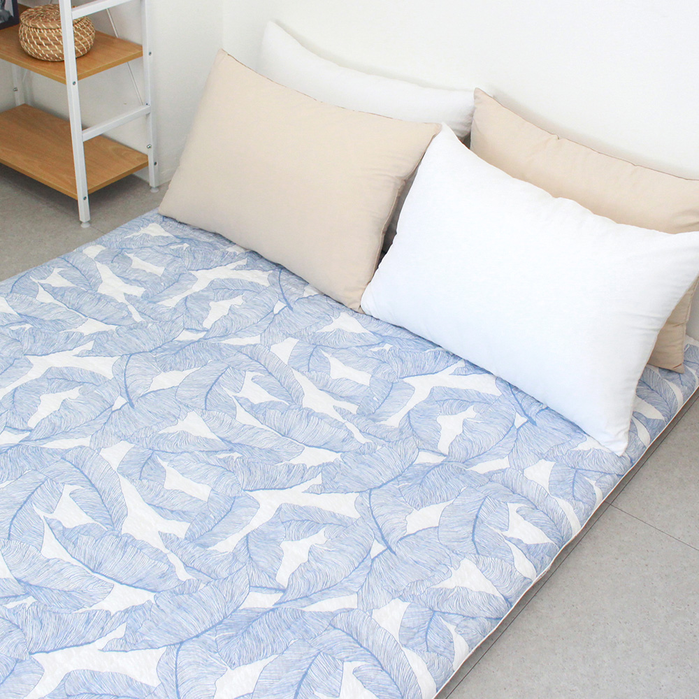 아르떼베딩 시원한 리플 시어서커 여름 미끄럼방지 냉감 이불 바닥 요매트 썸머체크 S