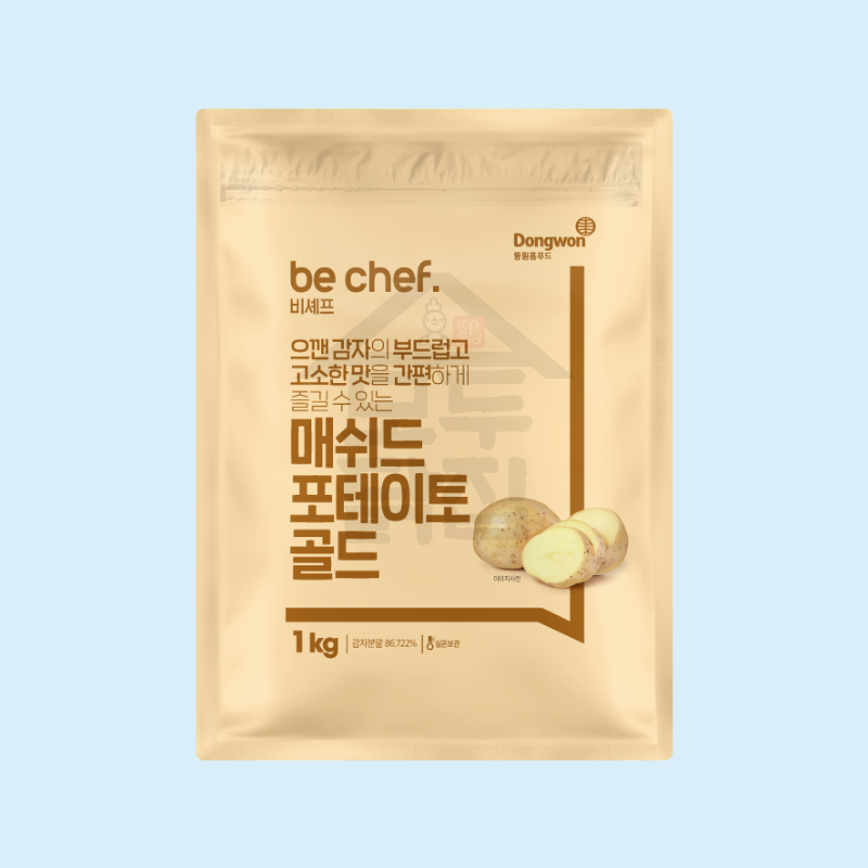동원 홈푸드 비셰프 매쉬드포테이토 골드 1kg 으깬감자 대용량 - 상품 이미지