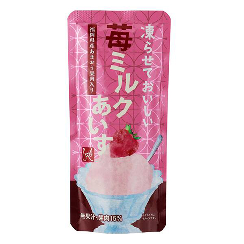 칼디 코오라세테 오이시이 얼려먹는 딸기 밀크 아이스 / 일본 디저트 - 상세 이미지 2