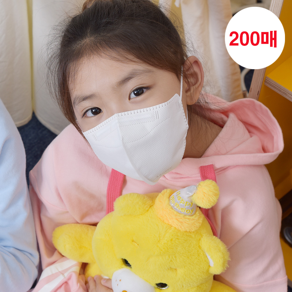 메디케이알 데일리핏 새부리형 KF94 소형 200매 어린이마스크
