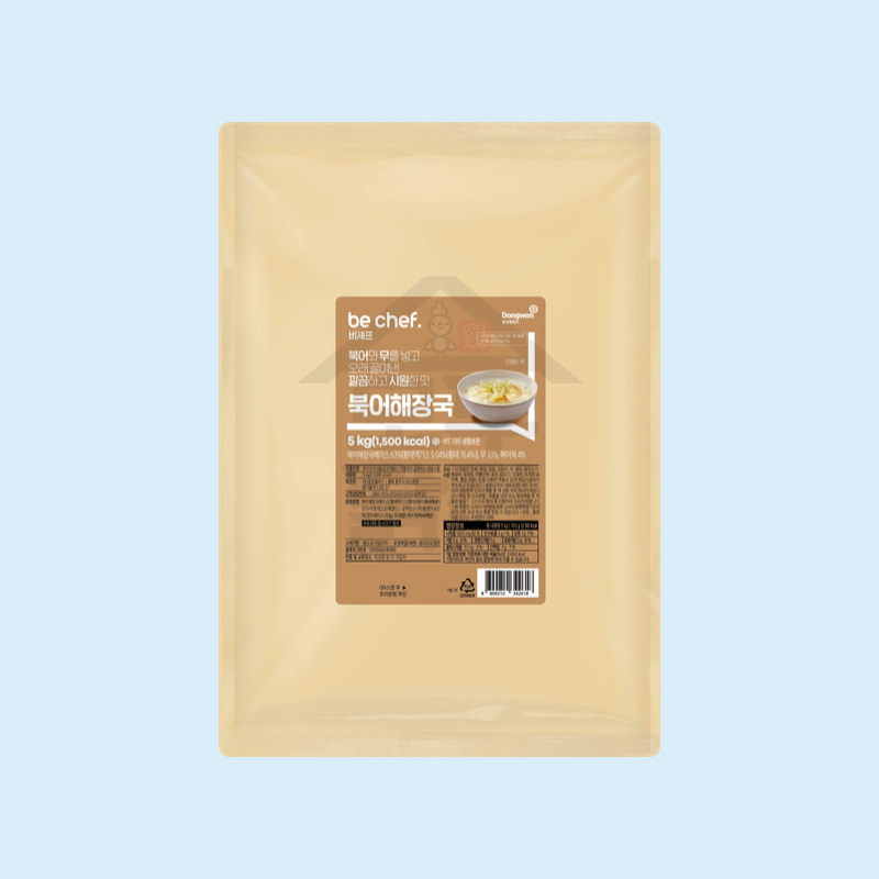 동원 홈푸드 비셰프 북어해장국 5kg 북어국 황태국 북엇국 대용량 - 상품 이미지