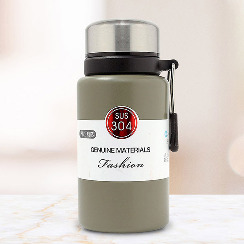 휴대용 미니보온병 스텐 보온물통 사무실 초등학생 티망 600ml